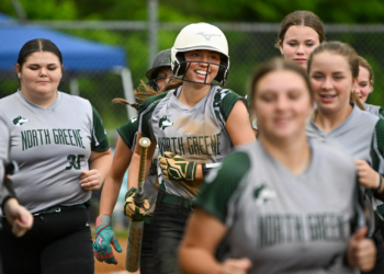 Brooks’ Arm, Blevins’ Bat Have Lady Huskies Moving On