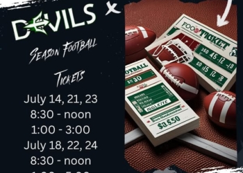 Greeneville Season Football Tickets On Sale This Week (Thursday and Friday)
