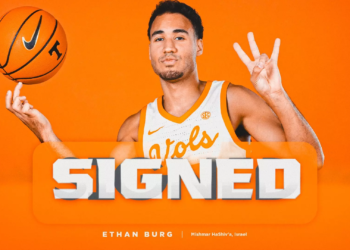 Vols Sign Israeli Guard Ethan Burg