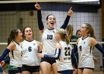 Lady Buffaloes Shake Off Rocky Start In 3-1 Win Over North Greene
