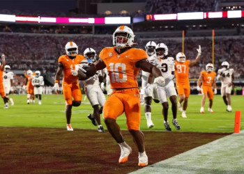#15 Vols Outlast Mississippi State In Overtime Thriller, 41-34