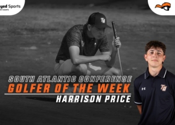 Price Named SAC Men’s Golfer Of The Week