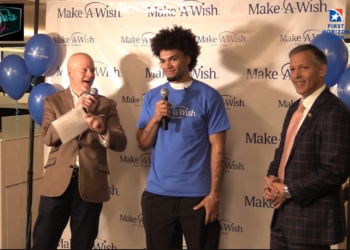 Gillespie Announces “Swishes For Wishes” Partnership With Make-A-Wish