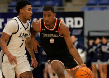 LMU Outlasts Tusculum In Defensive Battle, Jackson Scores 1000th Point