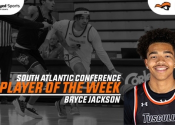 Bryce Jackson Named SAC Men’s Basketball Player Of The Week