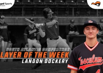 Dockery Named SAC Baseball Player Of The Week