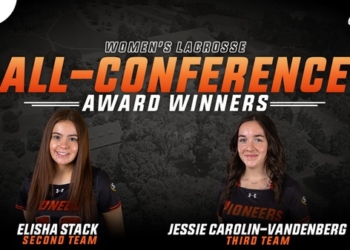 Stack, Carolin-Vandenberg Earn All-SAC Honors