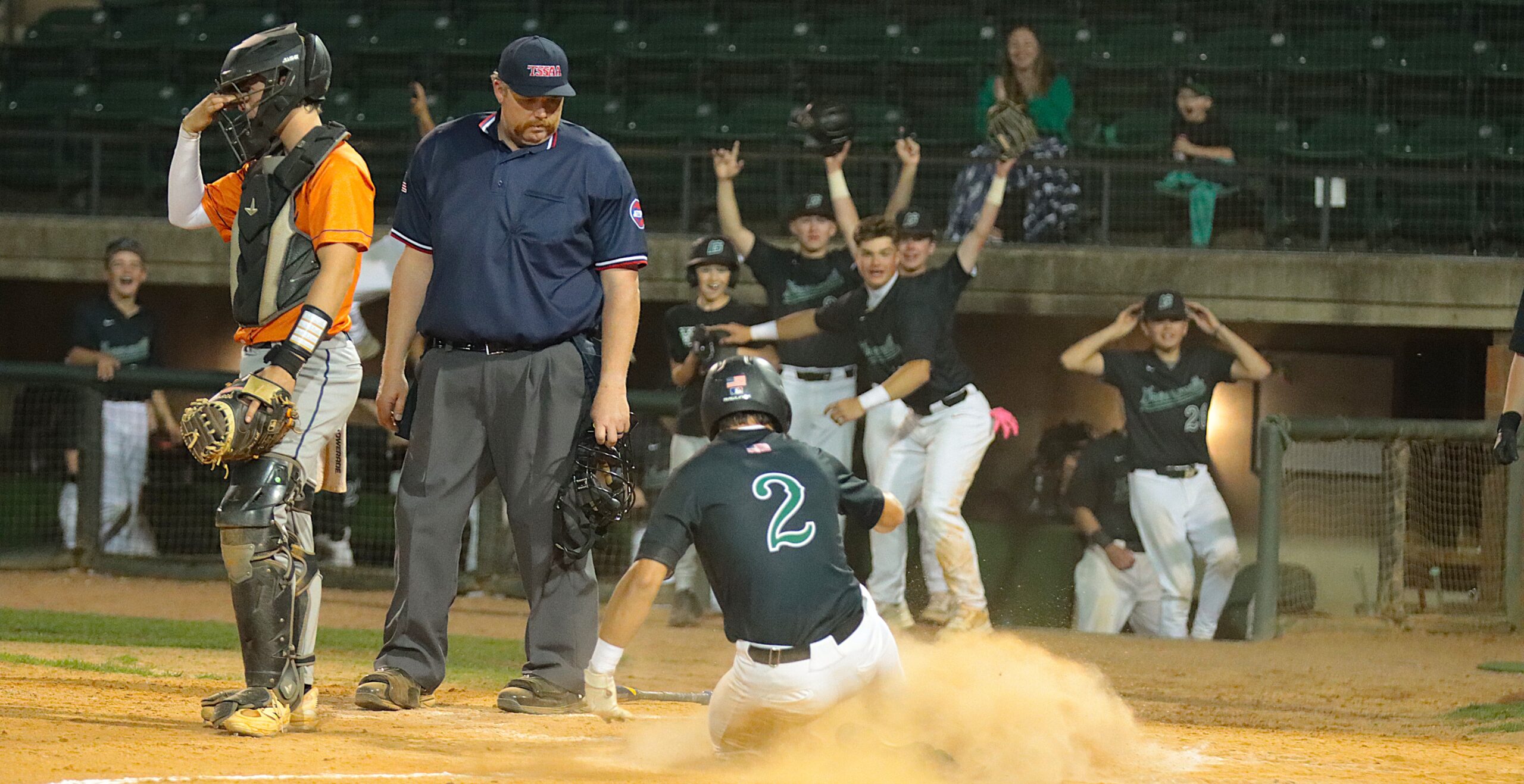 Harmon’s No-Hitter Leaves No Doubt as Greene Devils Advance
