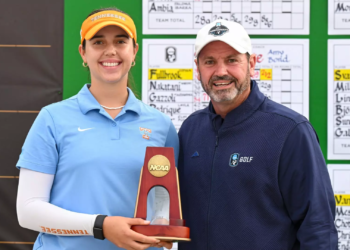 Van Kan Ties For Fifth Place At NCAA Championships
