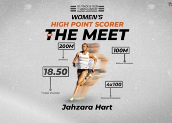 Hart Earns High Point Award From NCAA Championship