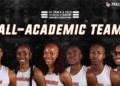 Pioneers Earn USTFCCCA All-Academic Accolades